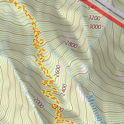 48121NE Page 101 Mount Baker Topo Preview 3