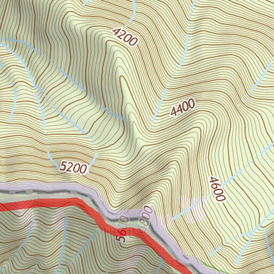 48121NE Page 104 Mount Baker Topo Preview 3