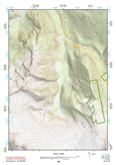 48121NE Page 108 Mount Baker Topo Preview 1