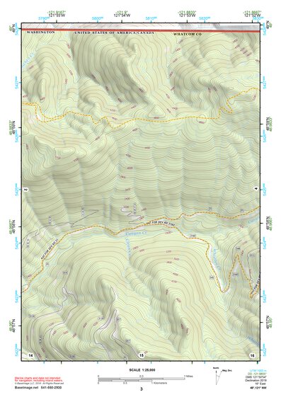 48121NW Page 3 Mount Baker Topo Preview 1