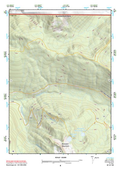 48121NW Page 4 Mount Baker Topo Preview 1