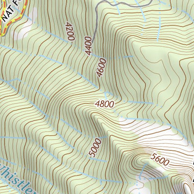 48121NW Page 4 Mount Baker Topo Preview 3