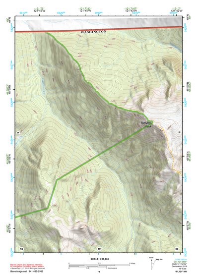 48121NW Page 7 Mount Baker Topo Preview 1