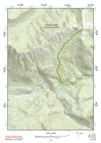48121NW Page 17 Mount Baker Topo Preview 1