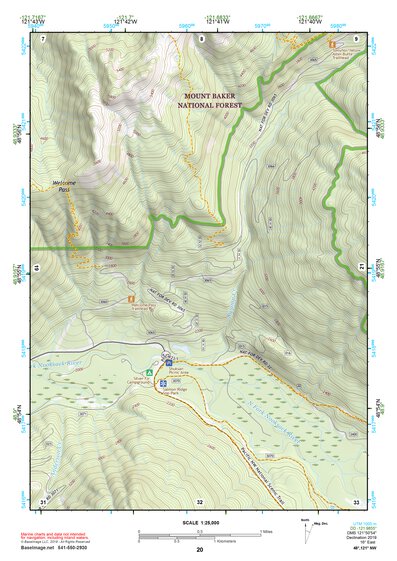 48121NW Page 20 Mount Baker Topo Preview 1