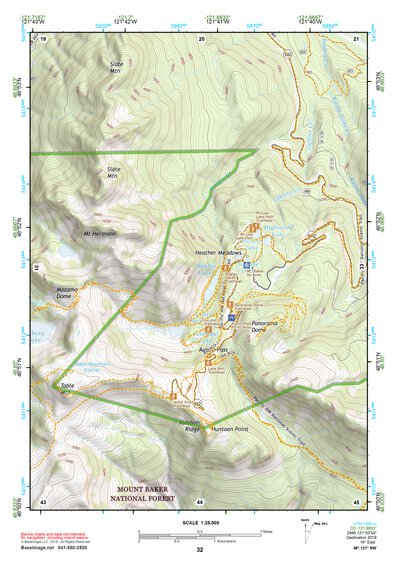 48121NW Page 32 Mount Baker Topo Preview 1