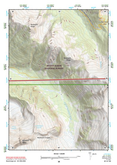 48121NW Page 35 Mount Baker Topo Preview 1