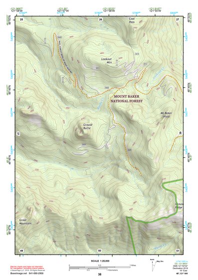 48121NW Page 38 Mount Baker Topo Preview 1
