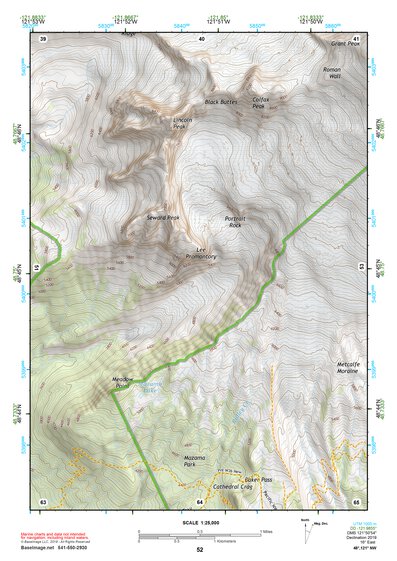 48121NW Page 52 Mount Baker Topo Preview 1