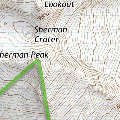 48121NW Page 53 Mount Baker Topo Preview 3