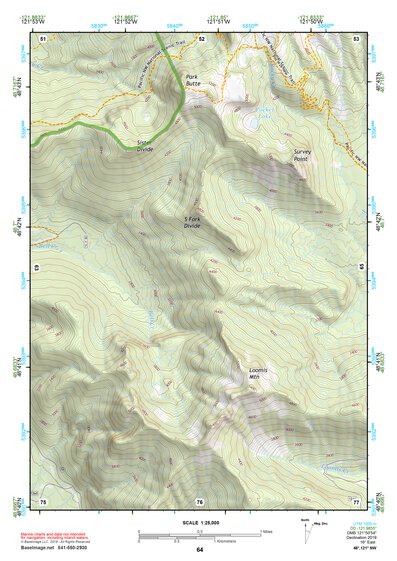 48121NW Page 64 Mount Baker Topo Preview 1