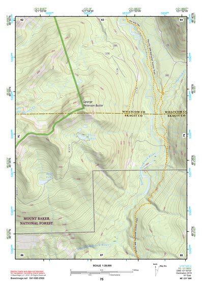 48121NW Page 75 Mount Baker Topo Preview 1