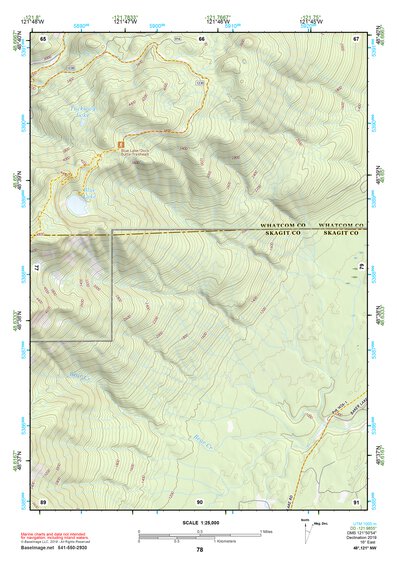 48121NW Page 78 Mount Baker Topo Preview 1