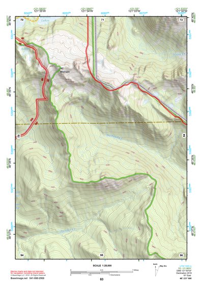 48121NW Page 83 Mount Baker Topo Preview 1
