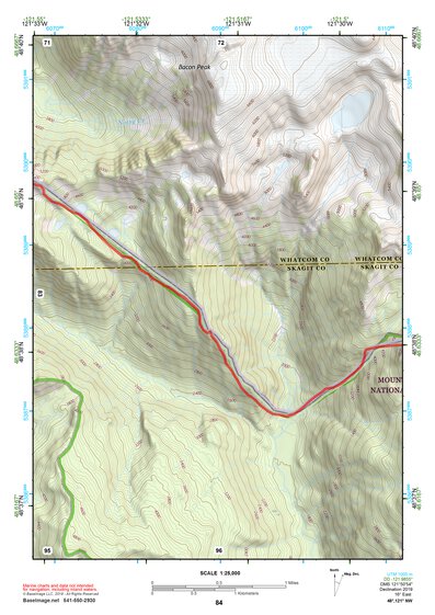 48121NW Page 84 Mount Baker Topo Preview 1