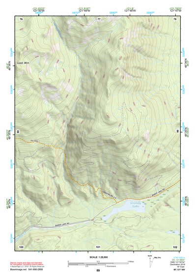 48121NW Page 89 Mount Baker Topo Preview 1