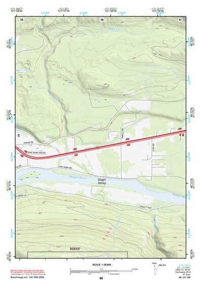 48121NW Page 98 Mount Baker Topo Preview 1