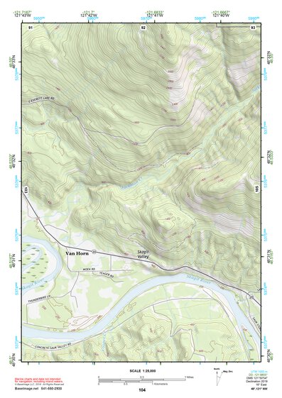 48121NW Page 104 Mount Baker Topo Preview 1