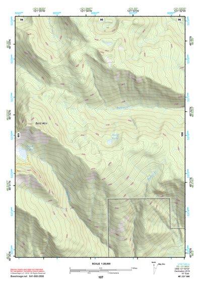 48121NW Page 107 Mount Baker Topo Preview 1
