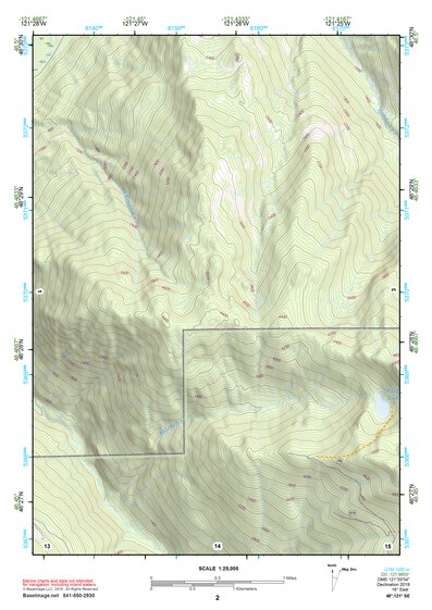 48121SE Page 2 Sauk River Topo Preview 1