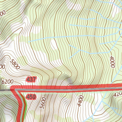 48121SE Page 4 Sauk River Topo Preview 2