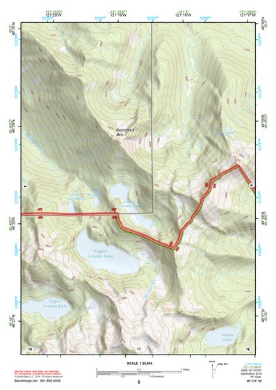48121SE Page 5 Sauk River Topo Preview 1