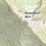48121SE Page 5 Sauk River Topo Preview 3