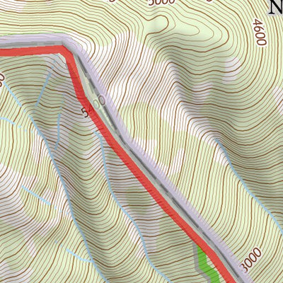 48121SE Page 9 Sauk River Topo Preview 3