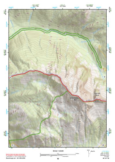 48121SE Page 10 Sauk River Topo Preview 1
