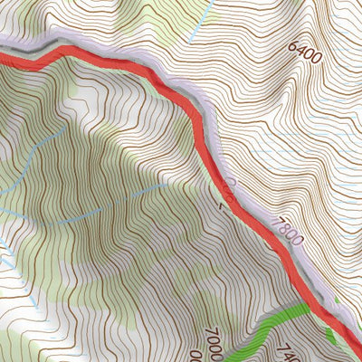 48121SE Page 10 Sauk River Topo Preview 2