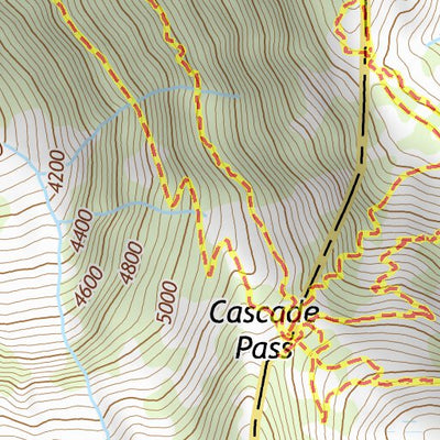 48121SE Page 11 Sauk River Topo Preview 2