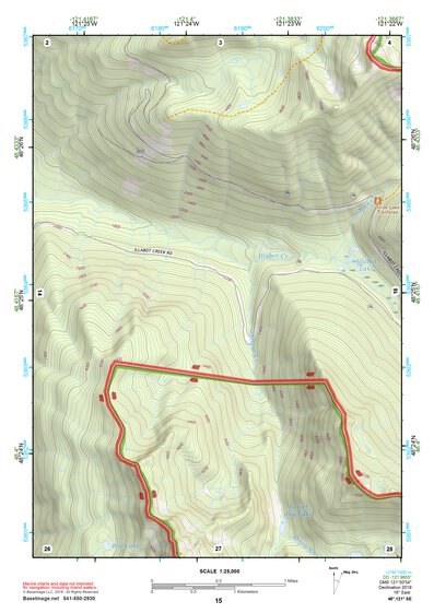48121SE Page 15 Sauk River Topo Preview 1