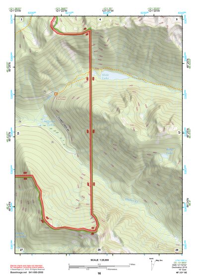 48121SE Page 16 Sauk River Topo Preview 1