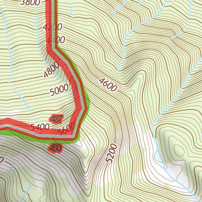 48121SE Page 16 Sauk River Topo Preview 3