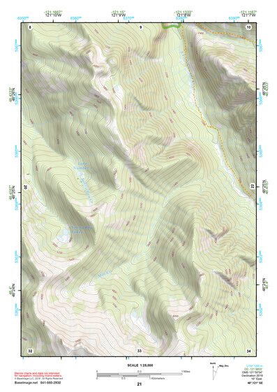48121SE Page 21 Sauk River Topo Preview 1