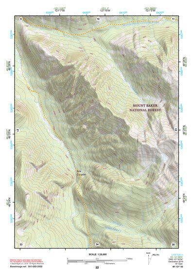 48121SE Page 22 Sauk River Topo Preview 1