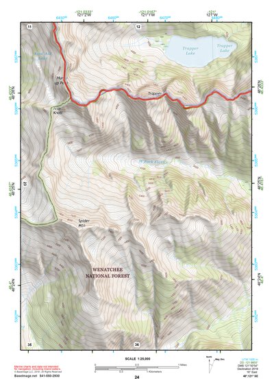 48121SE Page 24 Sauk River Topo Preview 1