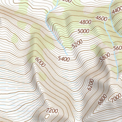 48121SE Page 24 Sauk River Topo Preview 2