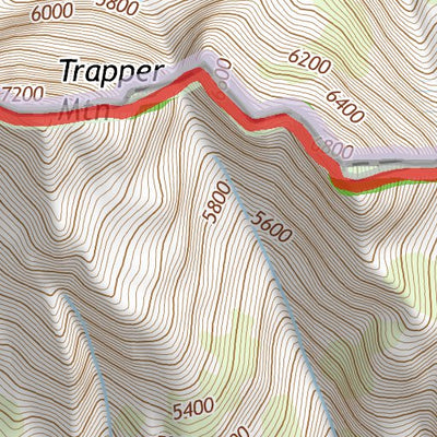 48121SE Page 24 Sauk River Topo Preview 3