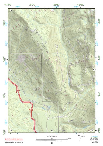 48121SE Page 26 Sauk River Topo Preview 1