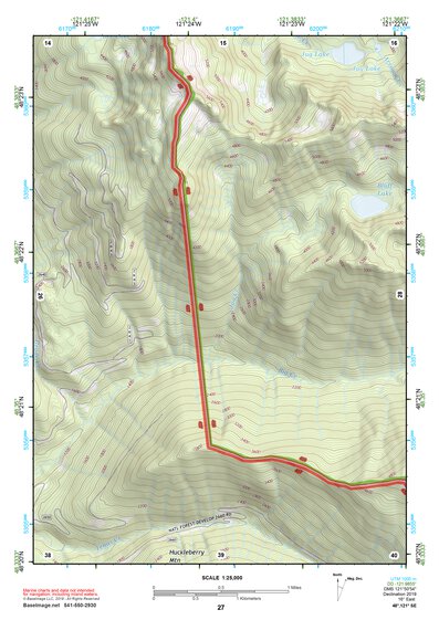 48121SE Page 27 Sauk River Topo Preview 1