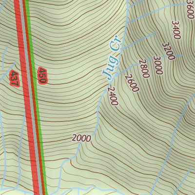 48121SE Page 27 Sauk River Topo Preview 2