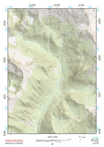 48121SE Page 30 Sauk River Topo Preview 1