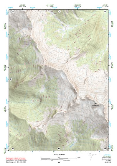 48121SE Page 31 Sauk River Topo Preview 1