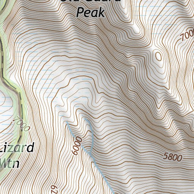 48121SE Page 36 Sauk River Topo Preview 3