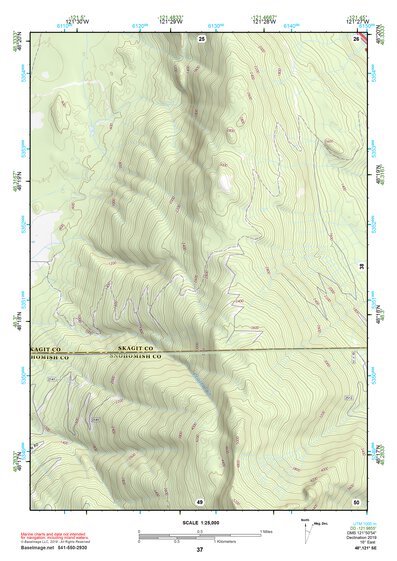 48121SE Page 37 Sauk River Topo Preview 1