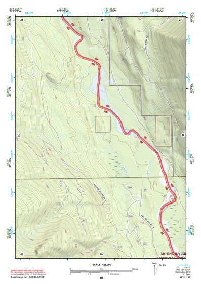 48121SE Page 38 Sauk River Topo Preview 1
