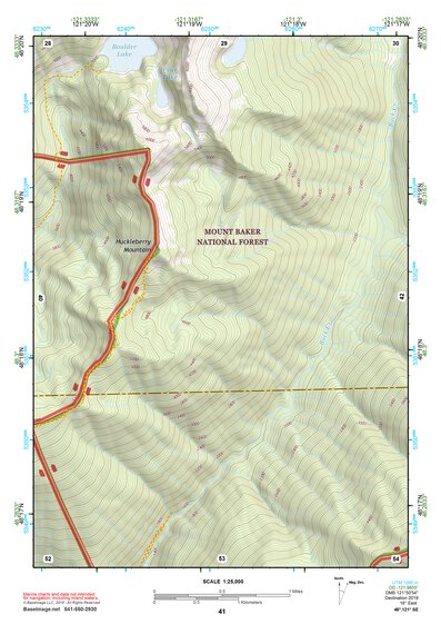 48121SE Page 41 Sauk River Topo Preview 1