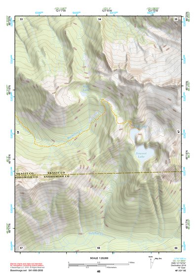 48121SE Page 46 Sauk River Topo Preview 1