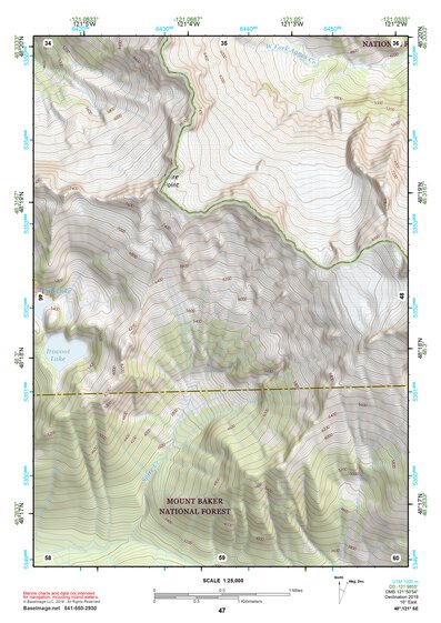 48121SE Page 47 Sauk River Topo Preview 1
